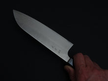 Load image into Gallery viewer, YOSHIMI VG10 NASHIJI DAMASCUS SANTOKU 170MM WALNUT WOOD HANDLE
