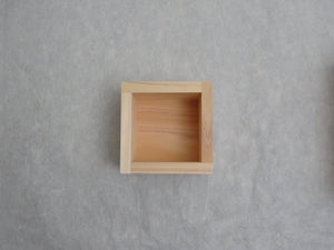 HINOKI MASU/ WOOD MEASURE CUP (SMALL/LARGE)*