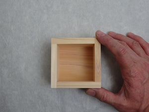 HINOKI MASU/ WOOD MEASURE CUP (SMALL/LARGE)*