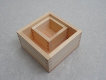 Load image into Gallery viewer, HINOKI MASU/ WOOD MEASURE CUP (SMALL/LARGE)*
