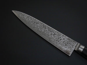 OUL VG-10 DAMASCUS PETTY 135MM BLACK PAKKA HANDLE