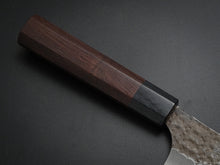 Load image into Gallery viewer, YU KUROSAKI AOGAMI SUPER KOKUSEN SANTOKU ROSE WOOD HANDLE
