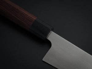 SHUNGO OGATA GINSAN GYUTO 180MM OCTAGONAL ROSE WOOD HANDLE