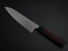 Load image into Gallery viewer, SHUNGO OGATA GINSAN GYUTO 180MM OCTAGONAL ROSE WOOD HANDLE
