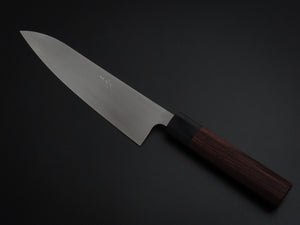 SHUNGO OGATA GINSAN GYUTO 180MM OCTAGONAL ROSE WOOD HANDLE