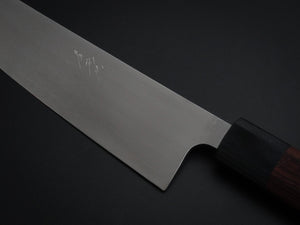 SHUNGO OGATA GINSAN GYUTO 180MM OCTAGONAL ROSE WOOD HANDLE