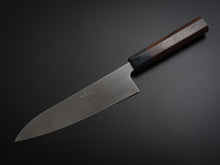 Load image into Gallery viewer, SHUNGO OGATA GINSAN GYUTO 180MM OCTAGONAL ROSE WOOD HANDLE
