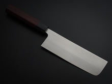 Load image into Gallery viewer, SHUNGO OGATA GINSAN NAKIRI 165MM OCTAGONAL ROSE WOOD HANDLE
