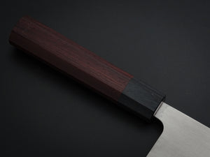 SHUNGO OGATA GINSAN NAKIRI 165MM OCTAGONAL ROSE WOOD HANDLE