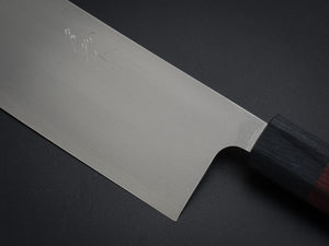 SHUNGO OGATA GINSAN NAKIRI 165MM OCTAGONAL ROSE WOOD HANDLE