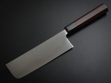 Load image into Gallery viewer, SHUNGO OGATA GINSAN NAKIRI 165MM OCTAGONAL ROSE WOOD HANDLE
