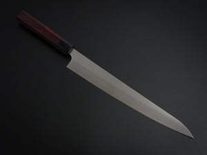 SHUNGO OGATA GINSAN SUJIHIKI 270MM OCTAGONAL ROSE WOOD HANDLE