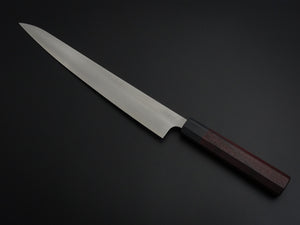 SHUNGO OGATA GINSAN SUJIHIKI 270MM OCTAGONAL ROSE WOOD HANDLE