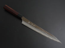 Load image into Gallery viewer, YU KUROSAKI AOGAMI SUPER KOKUSEN SUJIHIKI 240MM ROSE WOOD HANDLE
