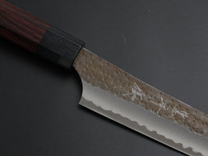 YU KUROSAKI AOGAMI SUPER KOKUSEN SUJIHIKI 240MM ROSE WOOD HANDLE