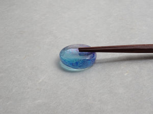 CHOPSTICKS REST EDO GLASS ASAYAKE BLUE