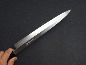 KICHIJI JOSAKU LEFT HANDED YANAGIBA 300MM ROSEWOOD HANDLE