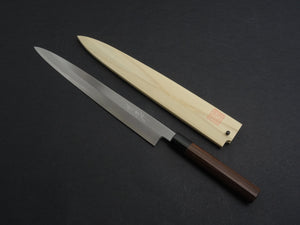 KICHIJI JOSAKU LEFT HANDED YANAGIBA 300MM ROSEWOOD HANDLE