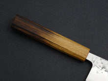 Load image into Gallery viewer, OUL SLD WASHIJI STAINLESS CLAD GYUTO 240MM BURNT OAK HANDLE
