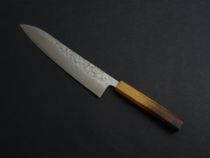 OUL SLD WASHIJI STAINLESS CLAD GYUTO 240MM BURNT OAK HANDLE