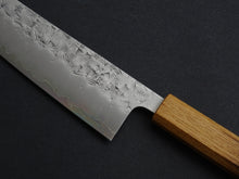 Load image into Gallery viewer, OUL SLD WASHIJI STAINLESS CLAD GYUTO 240MM BURNT OAK HANDLE
