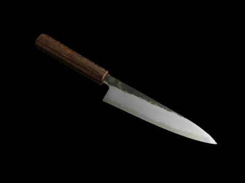 HADO SUMI SHIROGAMI-2 GYUTO 200MM CHERRY BARK WITH OAKWOOD CORE HANDLE