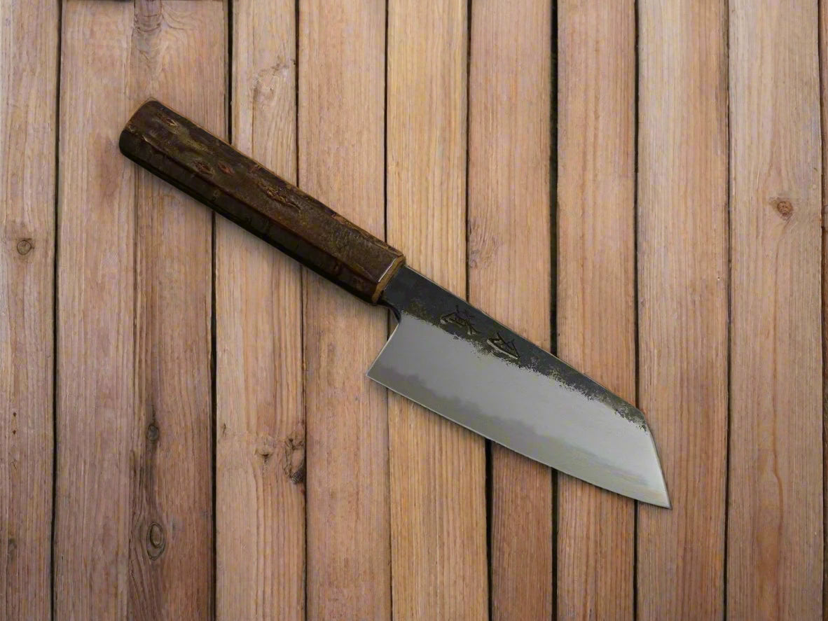 HADO SUMI SHIROGAMI-2 KO-BUNKA 130MM CHERRY BARK WITH OAKWOOD CORE