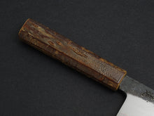 Load image into Gallery viewer, HADO SUMI SHIROGAMI-2 KO-BUNKA 130MM CHERRY BARK WITH OAK CORE HANDLE
