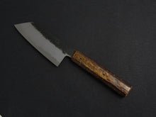 Load image into Gallery viewer, HADO SUMI SHIROGAMI-2 KO-BUNKA 130MM CHERRY BARK WITH OAK CORE HANDLE
