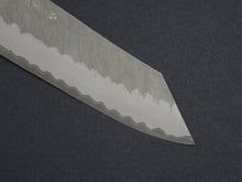 Load image into Gallery viewer, NIGARA AOGAMI SUPER CORE STAINLESS CLAD MIGAKI HAMMERED BUNKA 180MM
