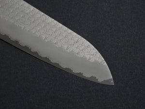 NIGARA SG2 MIGAKI HAMMERED SANTOKU 180MM TURQUOISE HANDLE