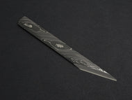 MASUDA YOSHIHIDE SHIROGAMI-2 DAMASCUS KIRIDASHI KNIFE