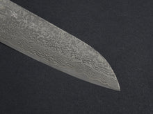 Load image into Gallery viewer, KAMOTOU SG2 DAMASCUS KUROZOME SANTOKU 180MM WENGE HANDLE
