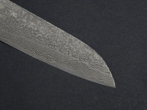 KAMOTOU SG2 DAMASCUS KUROZOME SANTOKU 180MM WENGE HANDLE