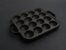 Load image into Gallery viewer, OIGEN CAST IRON 16 HOLES TAKOYAKI PAN
