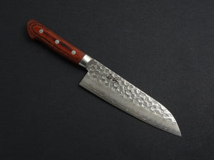 KICHIJI SW HAMMERED SANTOKU 170MM