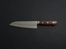 Load image into Gallery viewer, KICHIJI VG-1 GOLD SANMAI SANTOKU 165MM
