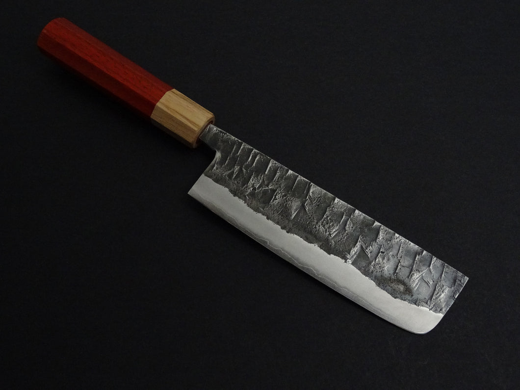 KAWAMURA KUSABI MIGAKI NAKIRI 160MM OCTAGONAL PADAUK WOOD HANDLE