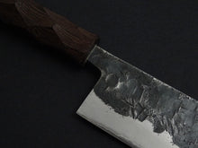 Load image into Gallery viewer, KAWAMURA KUSABI MIGAKI NAKIRI 160MM NAGURI CURVED WENGE WOOD HANDLE
