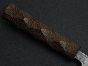 KAWAMURA KUSABI MIGAKI NAKIRI 160MM NAGURI CURVED WENGE WOOD HANDLE