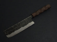 Load image into Gallery viewer, KAWAMURA KUSABI MIGAKI NAKIRI 160MM NAGURI CURVED WENGE WOOD HANDLE
