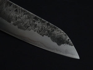 KAWAMURA KUSABI MIGAKI SANTOKU 160MM OCTAGONAL PADAUK WOOD HANDLE