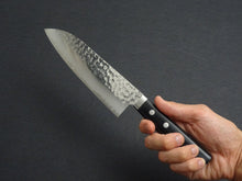 Load image into Gallery viewer, MASAZUMI VG-1 GOLD HAMMERED SANTOKU 165MM &amp; PETTY 135MM SET of 2 KNIFE
