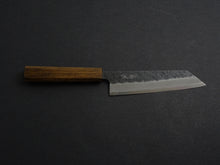 Load image into Gallery viewer, OUL AOGAMI SUPER KUROUCHI NASHIJI STAINLESS CLAD BUNKA 175MM BLACK OAK HANDLE
