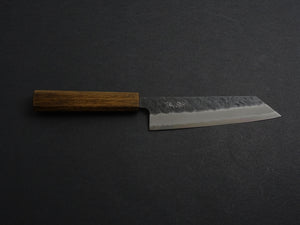 OUL AOGAMI SUPER KUROUCHI NASHIJI STAINLESS CLAD BUNKA 175MM BLACK OAK HANDLE