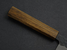 Load image into Gallery viewer, OUL AOGAMI SUPER KUROUCHI NASHIJI STAINLESS CLAD BUNKA 175MM BLACK OAK HANDLE
