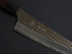 YU KUROSAKI AOGAMI SUPER KOKUSEN GYUTO 210MM ROSE WOOD HANDLE