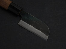 Load image into Gallery viewer, TADAYOSHI CHESTNUT PEELING / PARING KNIFE 75MM AOGAMI 1 STEEL
