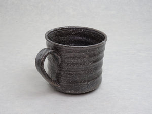 SHIGARAKIYAKI HECHIMON KURO-HAGANE MUG CUP