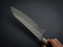 Load image into Gallery viewer, NIGARA SG STRIX CORE, TSUCHIME DAMASCUS CLAD NAKIRI 180MM ROSEWOOD OCTAGONAL HANDLE
